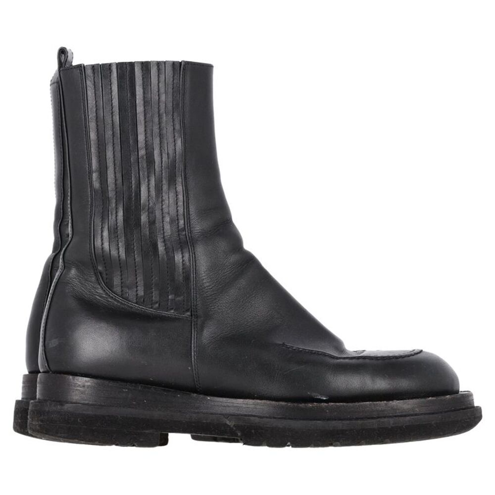 Magda Butrym Chelsea Ankle Boots in Black Leather